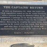 Photo taken at The Captains&amp;#39; Return Statue by Theresa on 11/21/2017