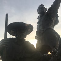 Photo taken at The Captains&amp;#39; Return Statue by Theresa on 11/21/2017