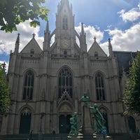 Photo taken at Place Saint-Boniface / Sint-Bonifaasplein by Anu E. on 7/13/2017