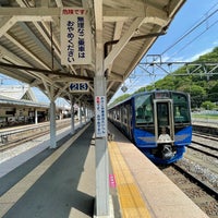 Photo taken at Yashiro Station by refpan d. on 5/15/2021