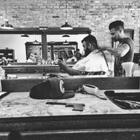 Photo taken at Baxter Finley Barber &amp; Shop by Neph T. on 6/8/2013