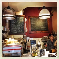 Photo taken at Cusp Crepe and Espresso Bar by David B. on 1/4/2018