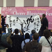 Photo taken at Northern California Cherry Blossom Festival by Haruko H. on 4/18/2015