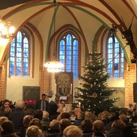 Photo taken at Evangelische Kirchengemeinde Berlin-Dahlem by Chris H. on 12/24/2018