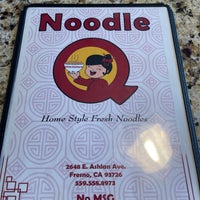 Photo taken at Noodle Q Home Style Fresh Noodles and Sushi by Karu K. on 8/14/2021