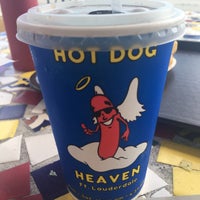 Photo taken at Hot Dog Heaven by Lily on 2/8/2017