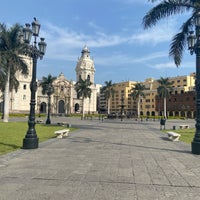 Photo taken at Plaza Mayor de Lima by Alyne on 4/3/2024