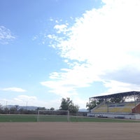 Photo taken at Стадион БГУ by Дора Б. on 6/24/2015