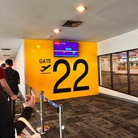 Photo taken at Gate 22 by Dionne L. on 7/19/2023