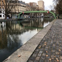 Photo taken at Canal Saint-Martin by GAELLE K. on 11/30/2023