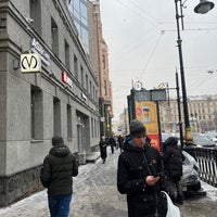 Photo taken at Владимирская площадь by Я on 1/21/2022