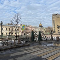 Photo taken at Pochtamtsky Bridge by Я on 3/27/2021