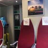 Photo taken at Gatwick Express Victoria (VIC) to Gatwick Airport (GTW) by Я on 7/21/2018