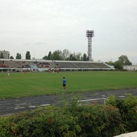 Photo taken at Стадион «Трактор» by Dashulya on 9/1/2013
