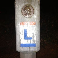 Photo taken at Lincoln Highway Marker by Jeffrey G. on 10/22/2012