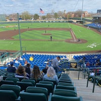 Photo taken at Tyler Field at Eck Stadium by Jessica P. on 3/27/2021