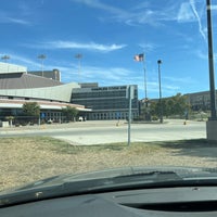 Photo taken at Charles Koch Arena by Jessica P. on 10/21/2022