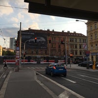 Photo taken at Otakarova (tram) by Charlie on 6/26/2016