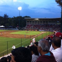 Photo taken at Estadio de Béisbol Fray Nano by Alex H. on 4/11/2015