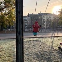 Photo taken at Spielplatz Stangenwald by Tobi S. on 11/1/2019