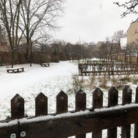 Photo taken at Comenius-Garten by Tobi S. on 1/3/2021