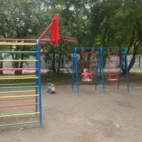 Photo taken at Детская площадка на Бажова, 161 by Ilis K. on 6/3/2012