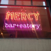 Снимок сделан в Mercy bar + eatery пользователем Simon D. 6/28/2013