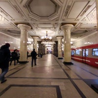 Photo taken at metro Avtovo by Инна . on 3/2/2022
