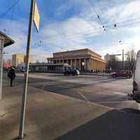 Photo taken at metro Kirovsky Zavod by Инна . on 3/2/2022