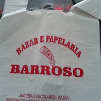 Photo taken at Bazar e Papelaria Barroso by Danila G. on 4/27/2014