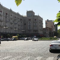 Photo taken at Marjanishvili Square by Mehrdad R. on 8/24/2017