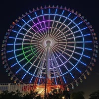 Photo taken at Palette Town Giant Sky Wheel by フダモン on 8/31/2022