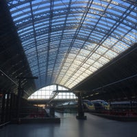 Photo taken at London St Pancras International Railway Station (STP) by Mark . on 2/2/2018