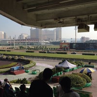 Photo taken at Macau Jockey Club by Hiroyuki N. on 12/10/2016