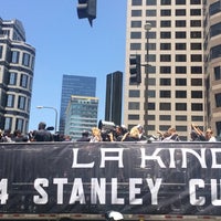 Photo taken at 2014 Los Angeles Kings&amp;#39; Stanley Cup parade by Michael D. on 6/16/2014