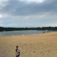 Photo taken at Bernsteinsee by Thomas B. on 6/17/2016