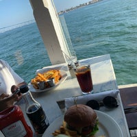 Photo taken at The San Diego Pier Cafe by R S. on 9/18/2021