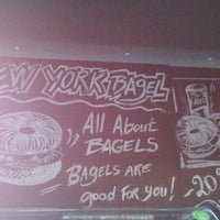 Photo taken at New-York Bagel Cafe by Annet on 12/2/2013