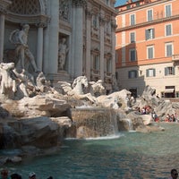 Photo taken at Trevi Fountain by Filipe M. on 6/7/2013