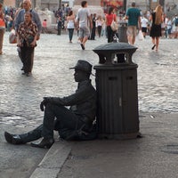 Photo taken at Piazza del Popolo by Filipe M. on 6/7/2013