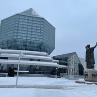 Photo taken at National Library of Belarus by Константин Д. on 1/5/2024