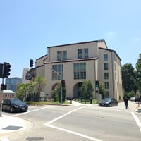Photo taken at UCLA Weyburn Terrace Housing Complex by Mina K. on 8/1/2013