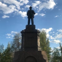 Photo taken at Памятник В.И. Ленину by Александр К. on 5/9/2018