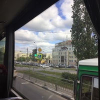 Photo taken at Остановка «Станция метро «Бурнаковская» by Mary P. on 7/7/2017