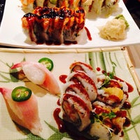 Photo taken at Halu Sushi by Nicha G. on 2/8/2014