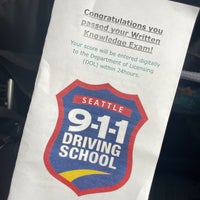 Photo taken at 911 Driving School Seattle by Daniel L. on 9/23/2023