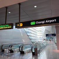 Photo taken at Changi Airport MRT Station (CG2) by Andrew D. on 3/2/2024