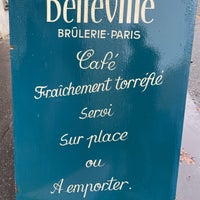 Снимок сделан в Belleville Brûlerie - Paris пользователем Louay K. 10/14/2022