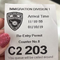 Photo taken at Immigration Division 1 by Newclear C. on 10/1/2019