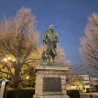 Photo taken at Saigo Takamori Statue by kiyopon d. on 2/24/2024